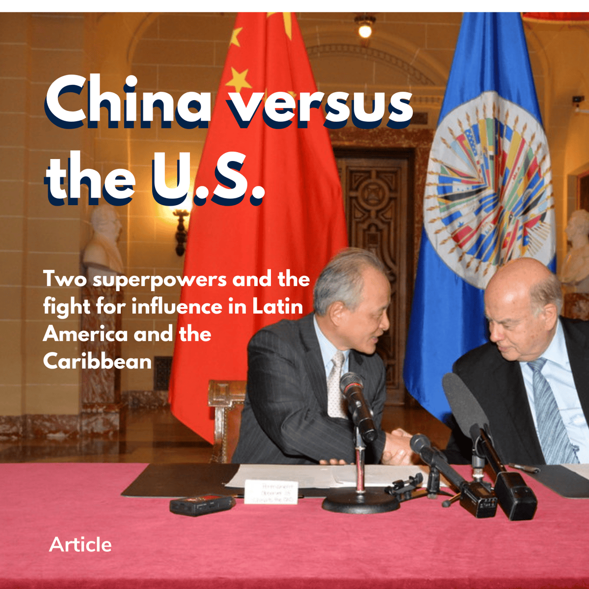 China versus the U.S. – Two superpowers and the fight for influence in ...